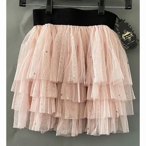 Blush Ruffle Skirt